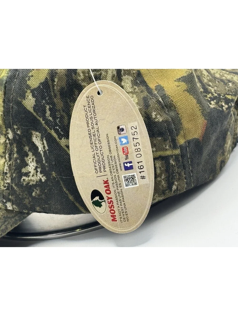 Henkel Mossy Oak Camo Hat Cap New With Tags Strapback